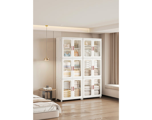 ארון אחסון מפלסטיק מתקפל