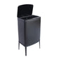 פח חכם נפח 40 ליטר עם רגליים צבע שחור