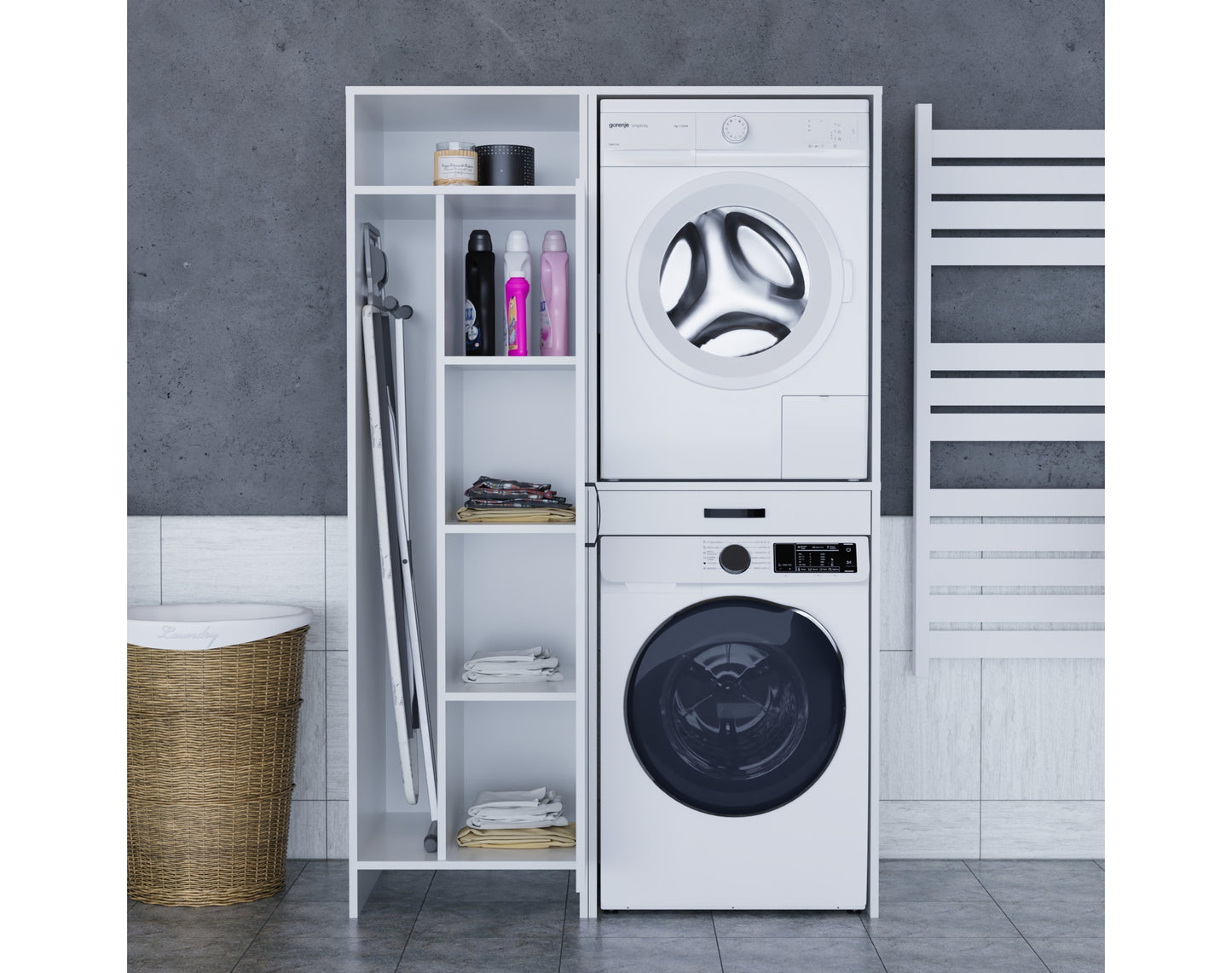 ארון שירות לחדר כביסה אולגה 6109