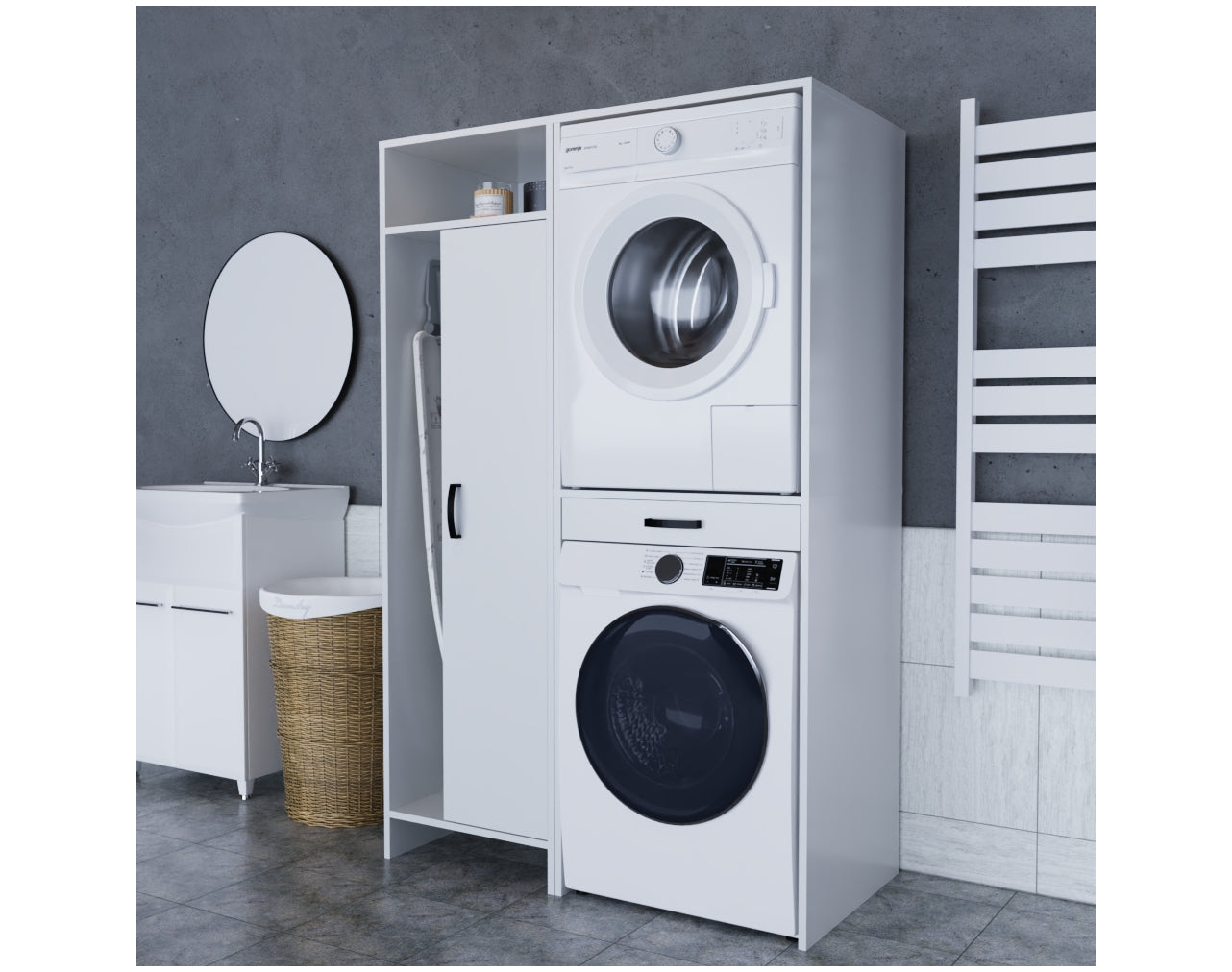 ארון שירות לחדר כביסה אולגה 6109