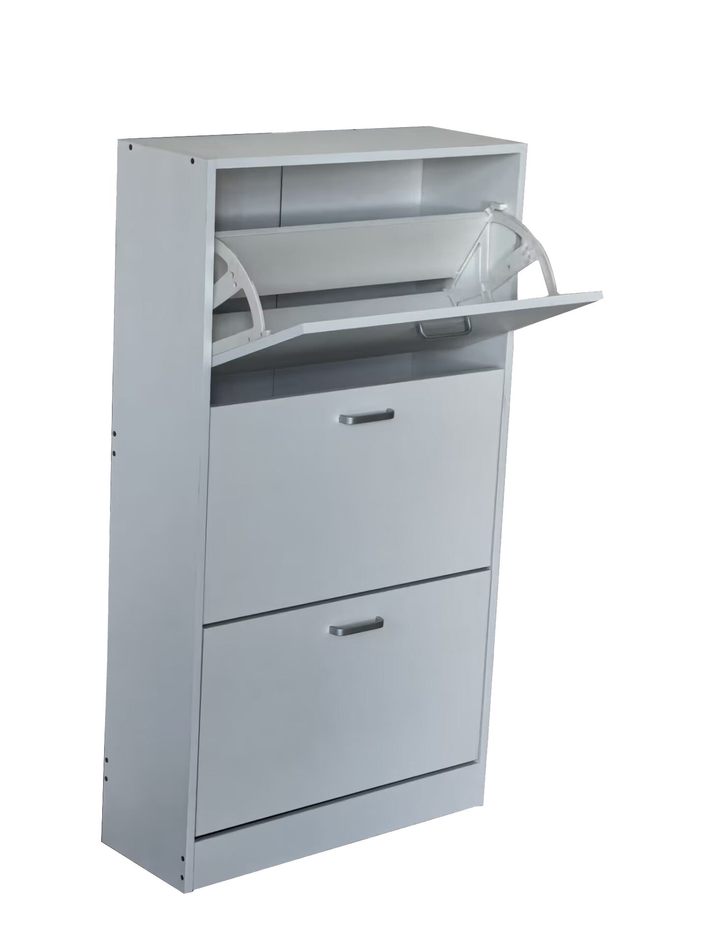 ארון נעליים 3 תאים לבן