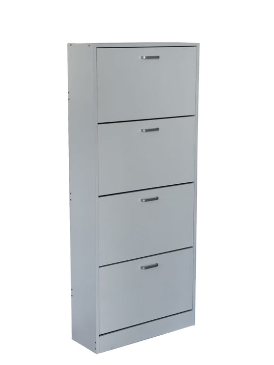 ארון נעליים 4 תאים לבן