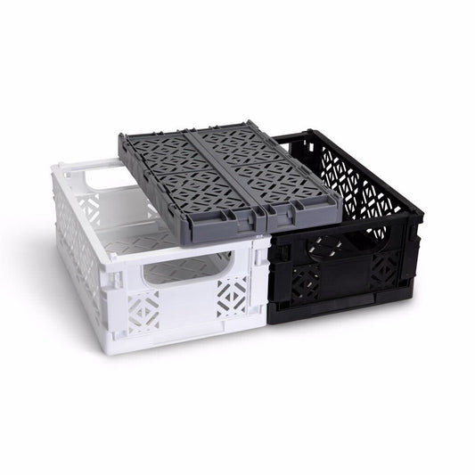 ארגז פלסטיק מתקפל 11 ליטר 23.5X35X14 ס"מ