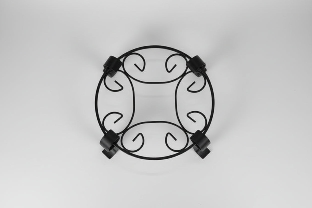 תחתית מתכת מעוצבת 35 ס"מ