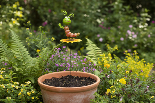 זחל חמניה על מקל 60 ס"מ