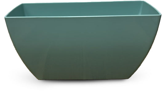 אדנית פלסטיק 14*15*30 ס"מ מנטה