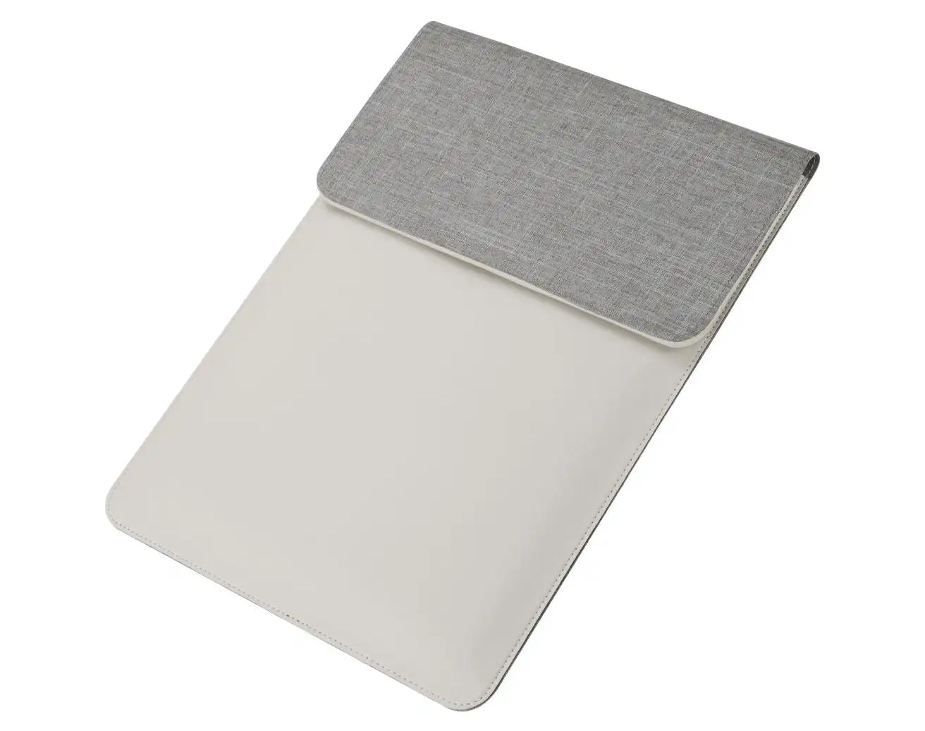 נרתיק לפטופ 5 ב-1 מעור – סט מולטיפונקציונלי עם מטען אלחוטי ואחסון צבע שחור