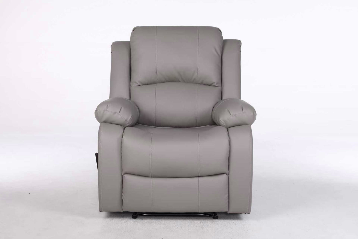 כורסת טלוויזיה PU דמוי עור אפור