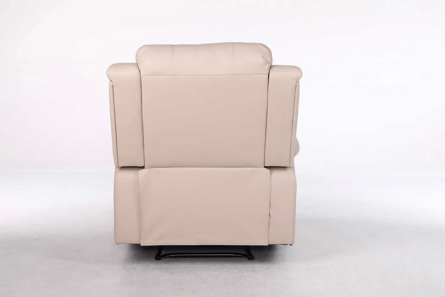 כורסת טלוויזיה PU דמוי עור בז