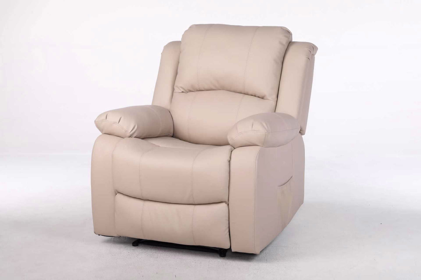 כורסת טלוויזיה PU דמוי עור בז