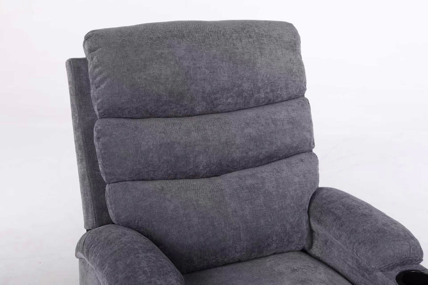 כורסאת טלוויזיה בד אפור