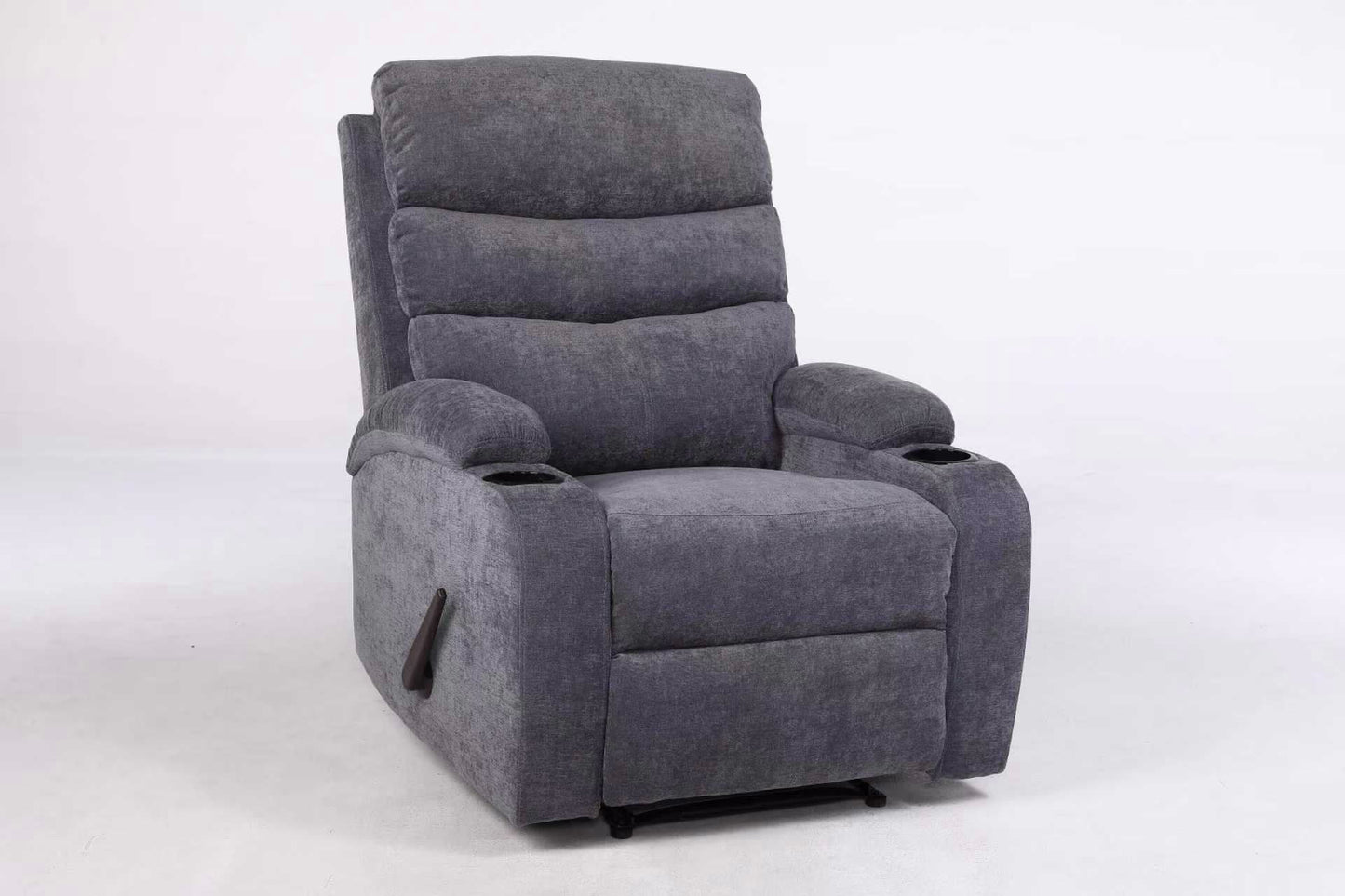 כורסאת טלוויזיה בד אפור