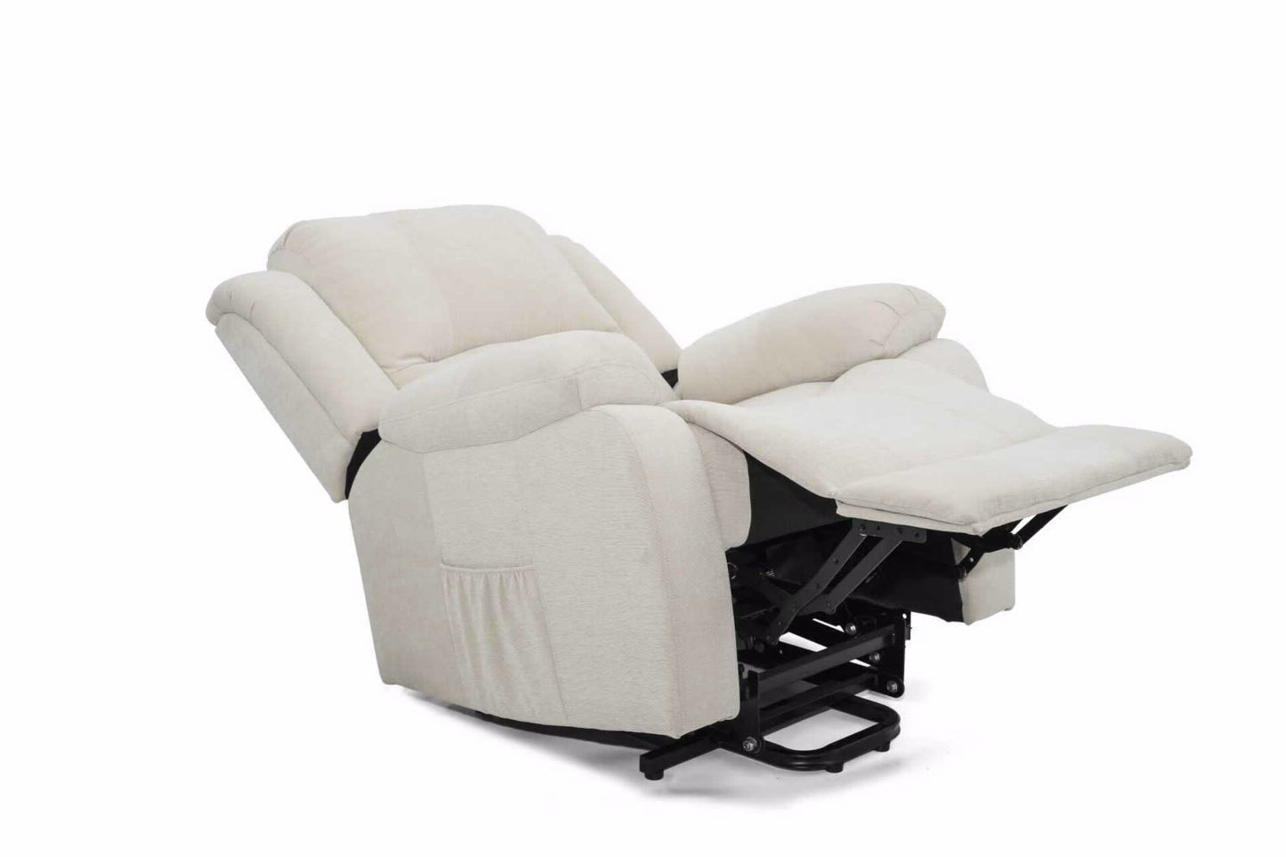 כורסת טלויזיה עם קימה בד בז