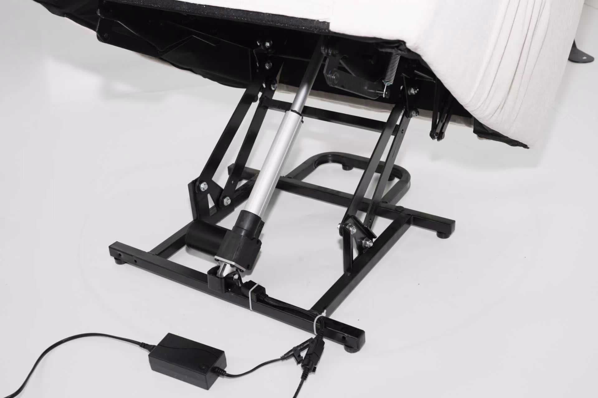 כורסת טלויזיה עם קימה בד בז