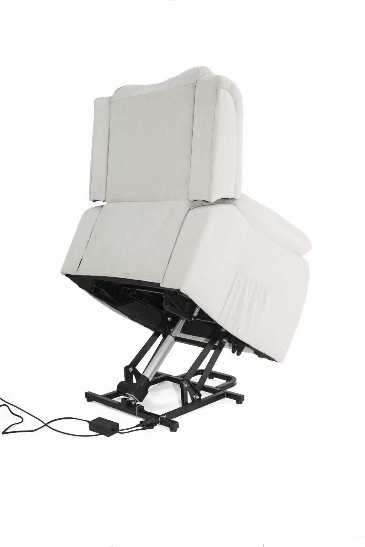 כורסת טלויזיה עם קימה בד בז