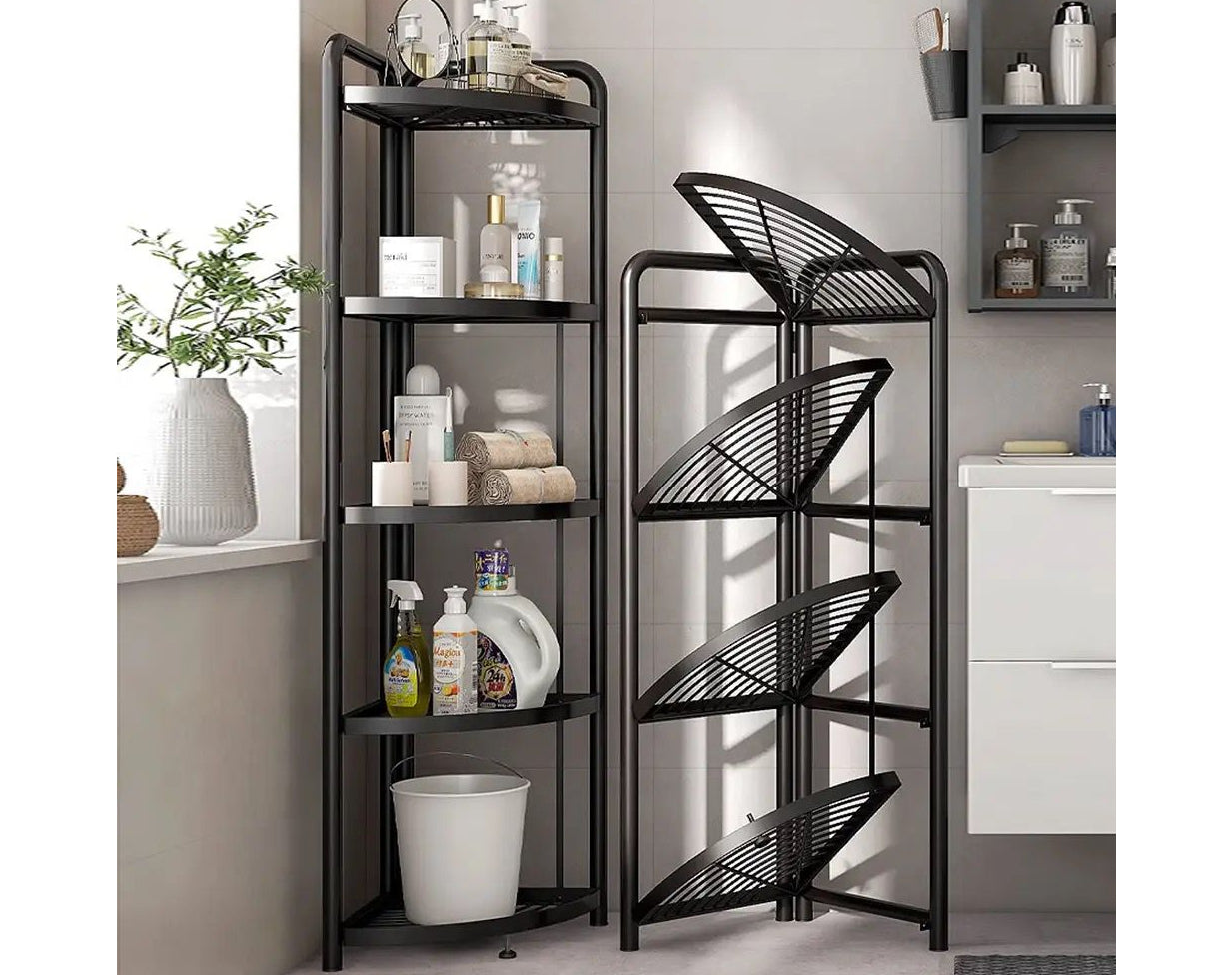 מעמד מדפים מתקפל