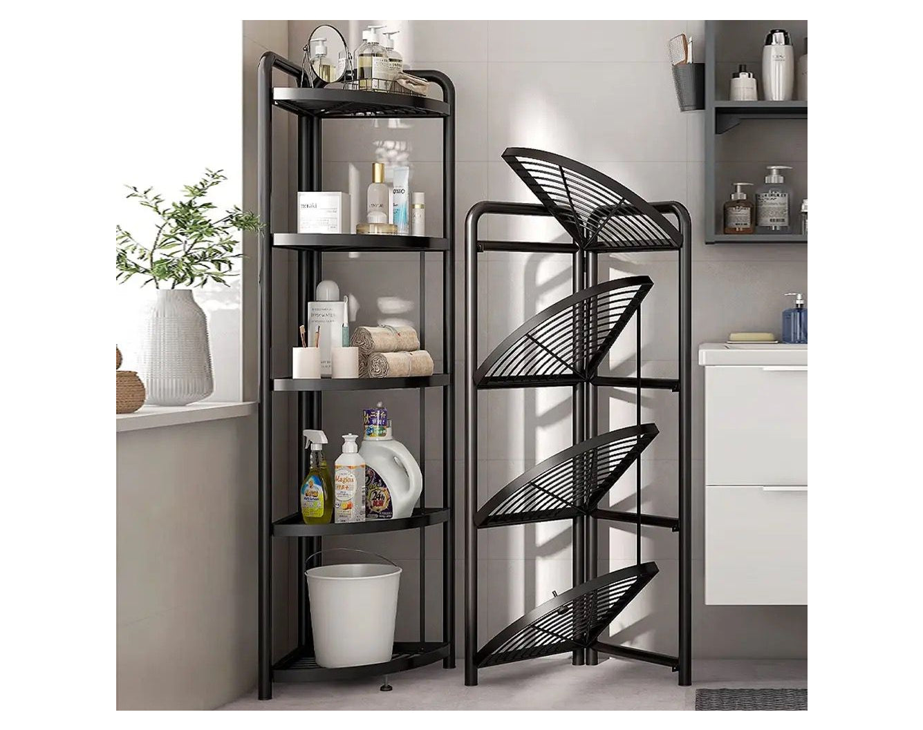 מעמד מדפים מתקפל