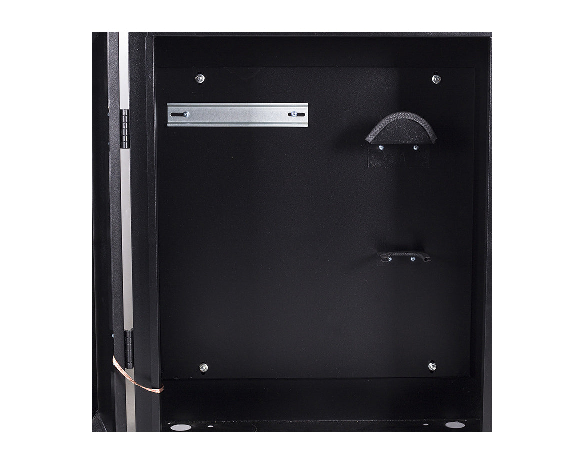 ארון אוניברסלי לעמדת טעינה צבע לבן