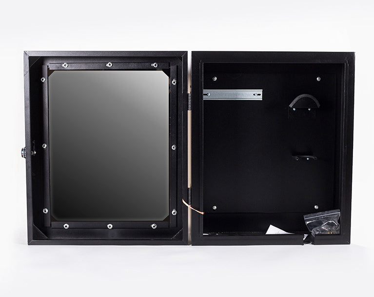 ארון אוניברסלי לעמדת טעינה צבע שחור