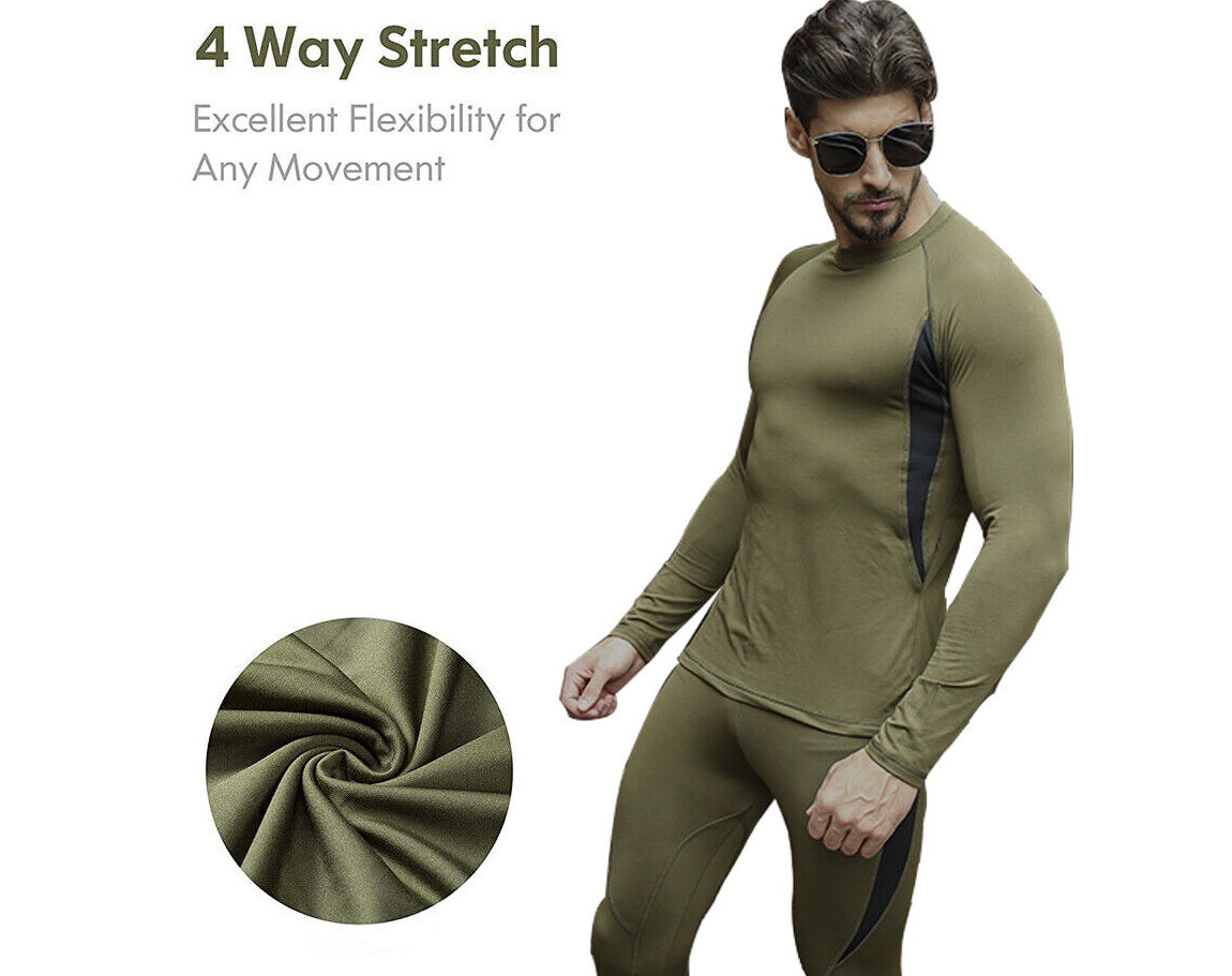 XL סט ביגוד טרמי חקי