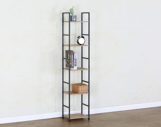 מעמד 5 קומות דגם KORA צבע שחור ועץ