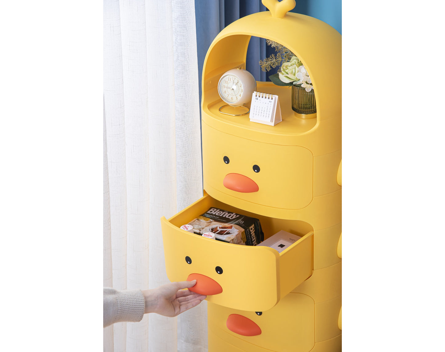 מגירות אחסון מעוצבות לחדר הילדים