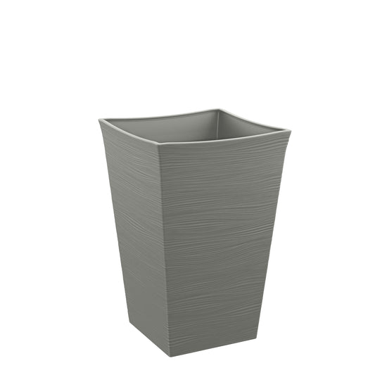 עציץ גלים אפור 57*37*37 ס"מ, כתר