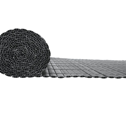 גדר PVC  אפור 1*3 מטר