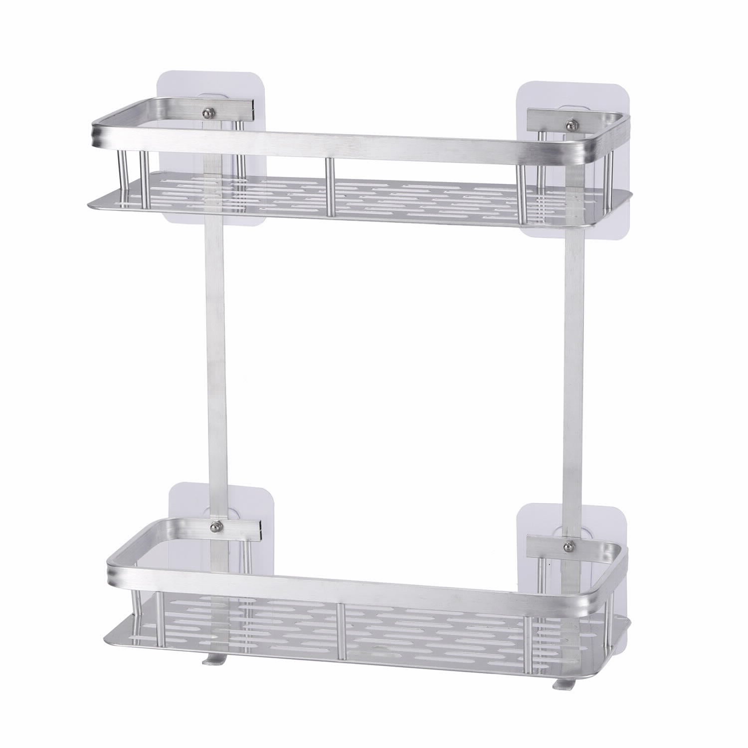 מתלה אחסון אלומיניום 2 קומות ניקח  38*5*13