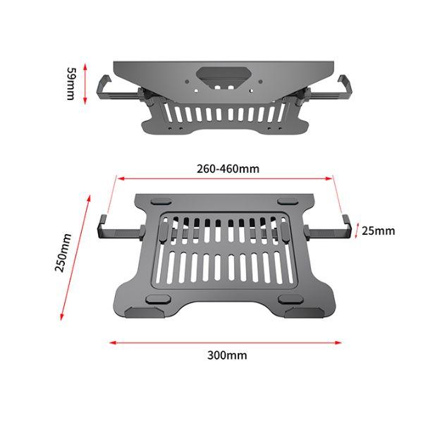 מתאם (ללא זרוע) לנשיאת מחשב נייד