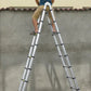 סולם אלומיניום טלסקופי כפול 5.6 מטרים – מותג TELESCOPIC