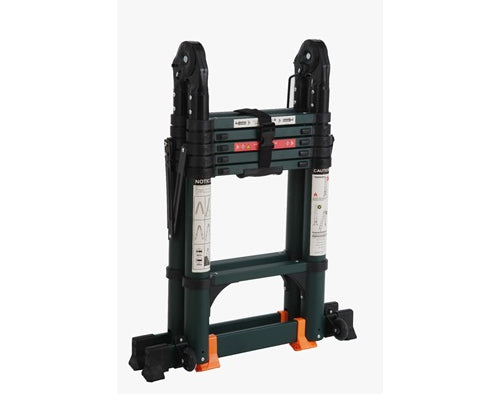 סולם ARMY פרימיום טלסקופי כפול – 3.8 מטר – מותג TELESCOPIC