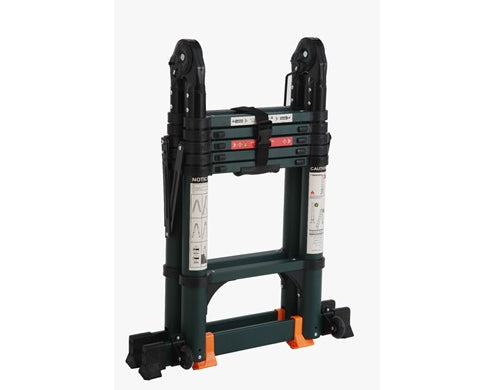 סולם ARMY פרימיום טלסקופי כפול – 6.2 מטר – מותג TELESCOPIC