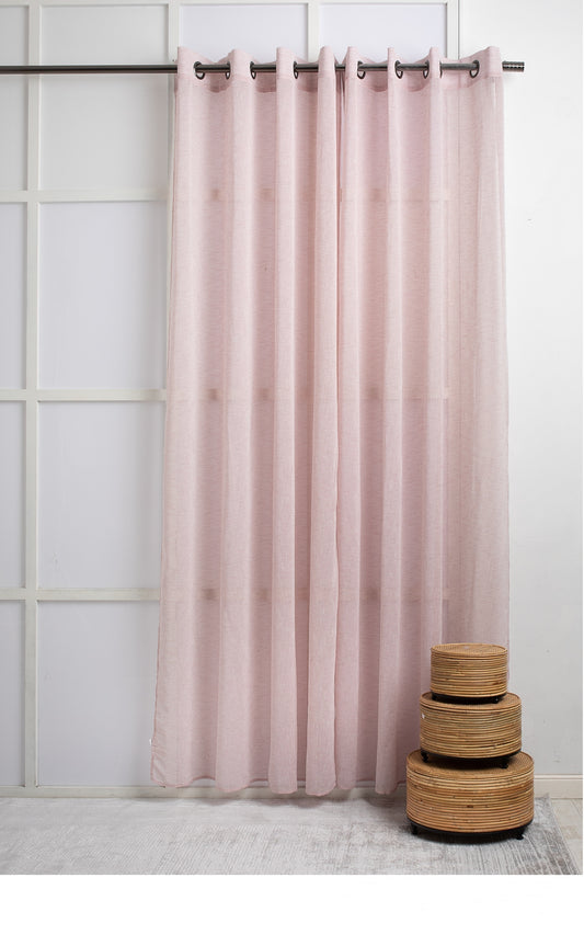 וילון רינג טוהר 250*140 ורוד