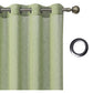 וילון רינג טוהר 250*140 ירוק מרווה