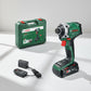 מברגת אימפקט UNIVERSALL IMPACT  18V-210 כולל סוללה ומטען במזוודה