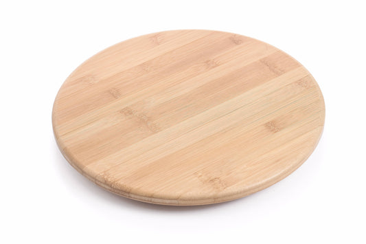 פלטת הגשה מסתובבת 30 ס"מ מבמבוק