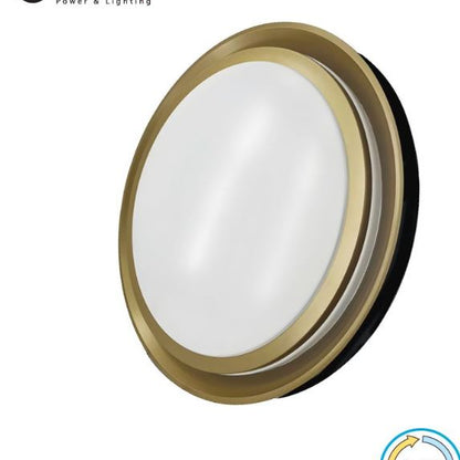 פלפון חכם PIERO קוטר 50 סמ CCT 60W שחור+זהב