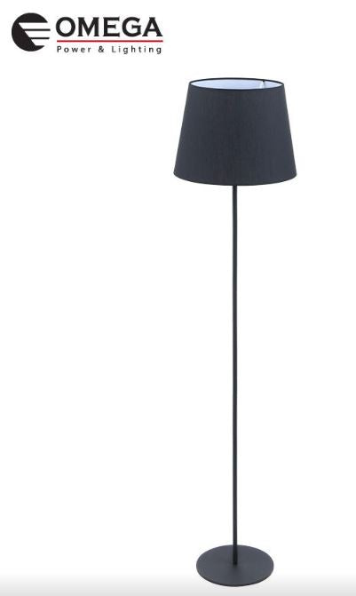 מנורת רצפה/עמידה ספיר E27 שחור