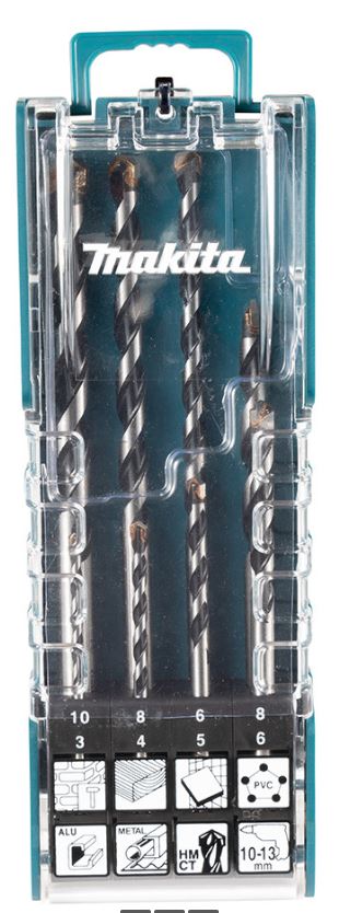 מארז 8 מקדחים רב שימושיים לפוטר 