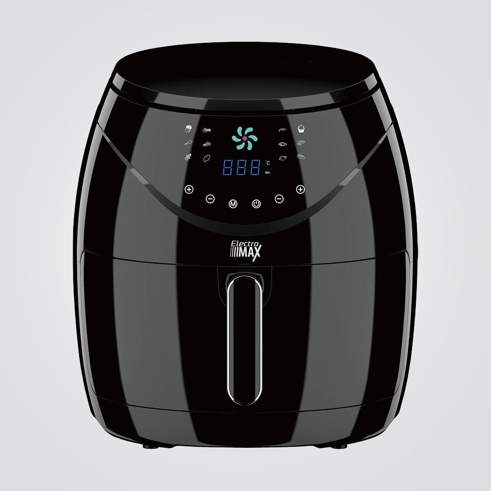 סיר טיגון אוויר דיגיטלי ‏ללא שמן 6 ליטר שחור דגם H-14002