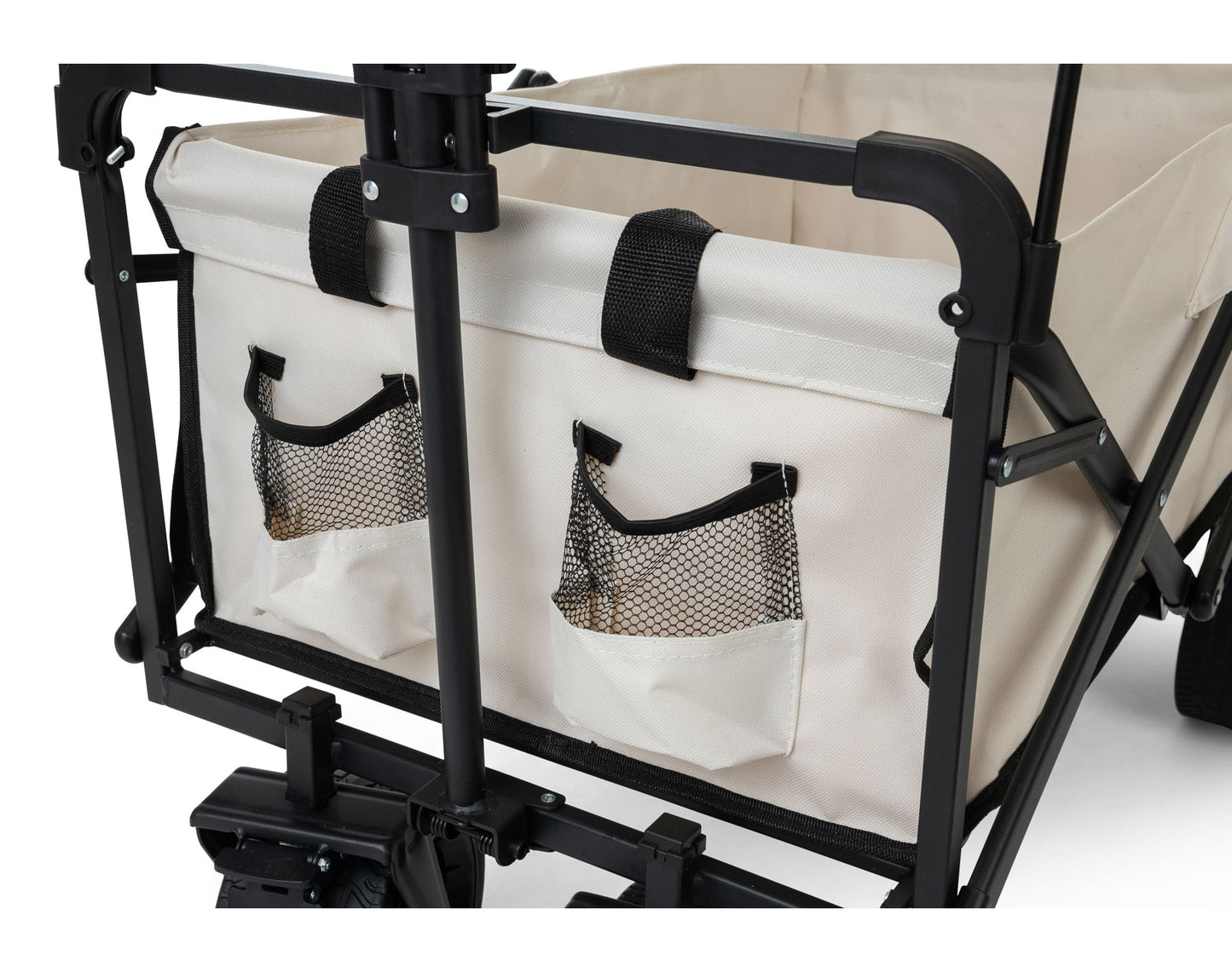 עגלת קמפינג מתקפלת מחוזקת עם גגון דגם נחל