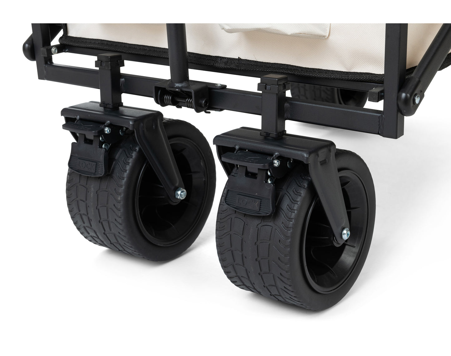 עגלת קמפינג מתקפלת מחוזקת עם גגון דגם נחל