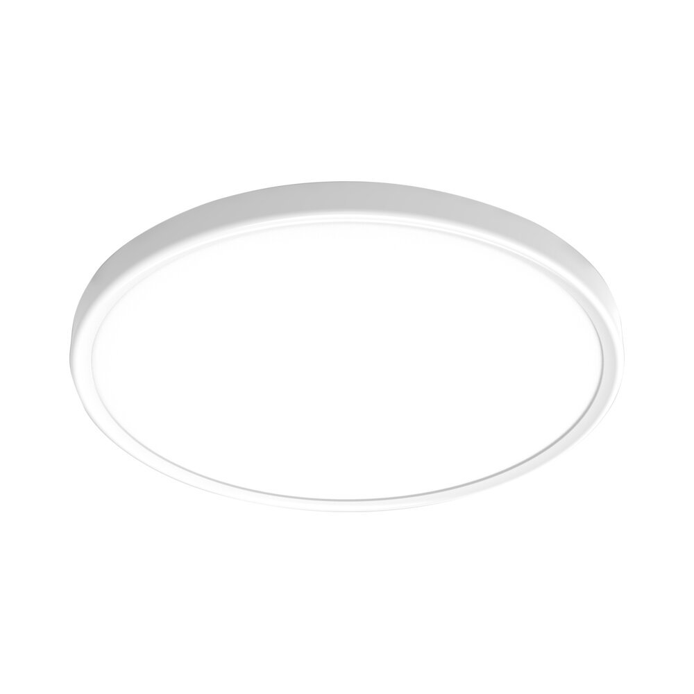 פאנל על הטיח לבן קוטר 40 ס"מ CLOCK 32W CCT