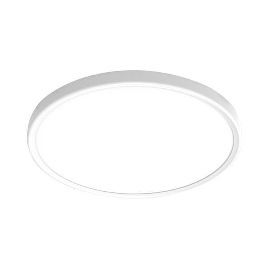 פאנל על הטיח לבן קוטר 40 ס"מ CLOCK 32W CCT