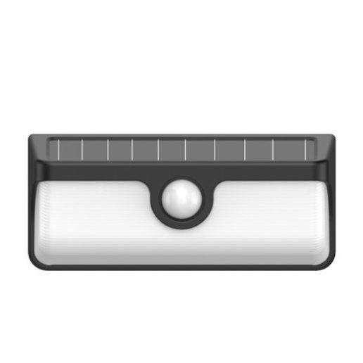 גוף תאורה צמוד קיר סולארי+חיישן תנועה IP65