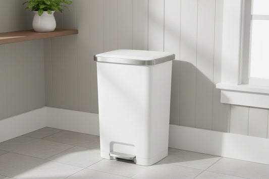 פח דוושה 45 ליטר HANNA Eko לבן