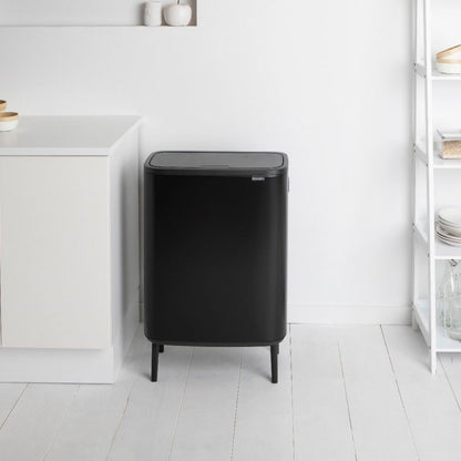 פח טאץ 60 ליטר BO  שחור Brabantia