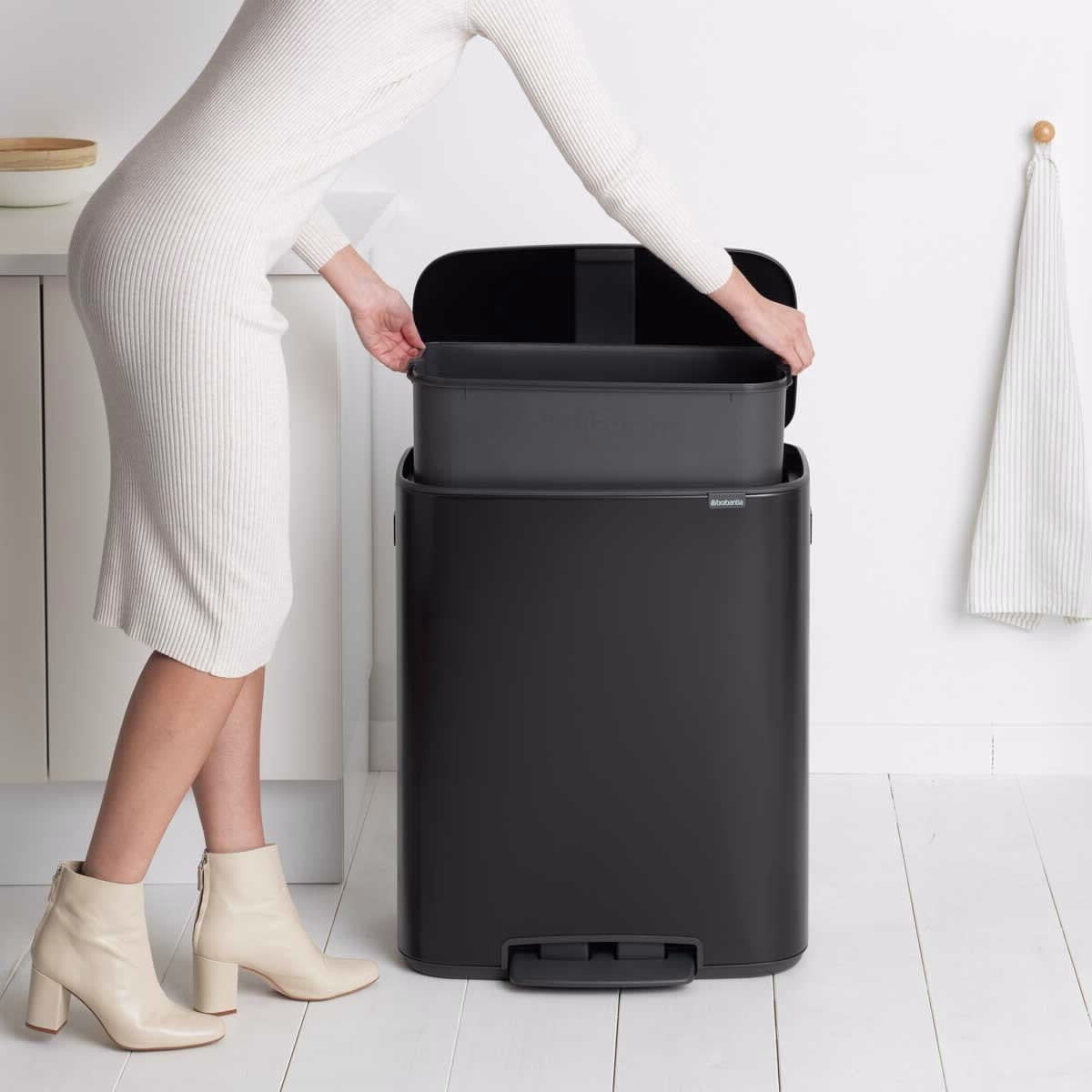 פח פדל 60 ליטר BO  שחור Brabantia