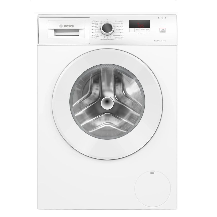 מכונת כביסה 8 ק"ג פתח חזית דגם WGE03201PL של BOSCH